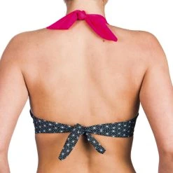 Olaian Bikinis, Boardshorts Elena Push-Up Swimsuit Top With Fixed Padded Cups