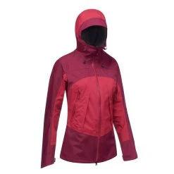 Jackets Forclaz Trek 500, Waterproof Hiking Jacket, Women's