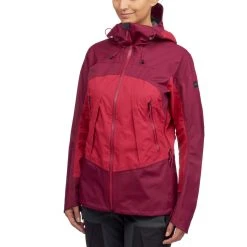 Jackets Forclaz Trek 500, Waterproof Hiking Jacket, Women's