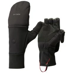 Forclaz Trek 500, Warm Windproof Backpacking Glove-Mittens