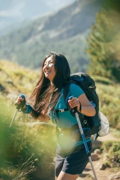 Shirts Quechua MH100, Short-Sleeved Hiking T-Shirt, Women's