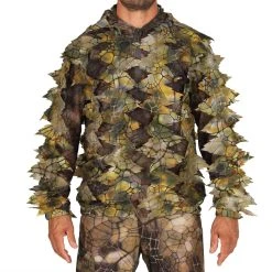 Solognac Hooded 3D Camoflauge Hunting Jacket Other Jackets