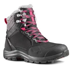 Quechua SH520 X-Warm, Mid Waterproof Hiking Boots, Women's