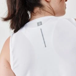 Kalenji Tanks Dry, Breathable Short Sleeve Running Tank Top, Women's