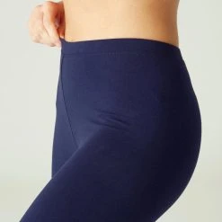 Domyos Cotton Fitness Leggings, Women's