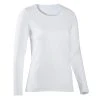 Nyamba 100, Long Sleeve Cotton Fitness T-Shirt, Women's
