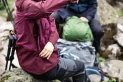 Jackets Forclaz Trek 500, Waterproof Hiking Jacket, Women's