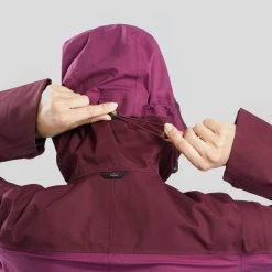 Jackets Forclaz Trek 500, Waterproof Hiking Jacket, Women's