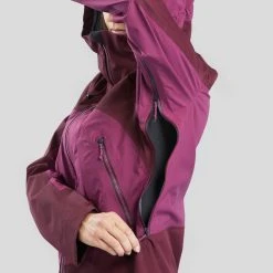 Jackets Forclaz Trek 500, Waterproof Hiking Jacket, Women's