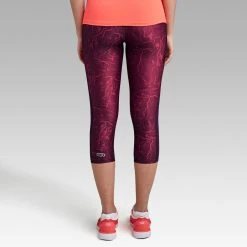 Kalenji Run Dry+ Running Cropped Bottoms - Breathable & Lightweight for Women | Flash Sale 35 Kalenji Running Cropped Bottoms Run Dry+
