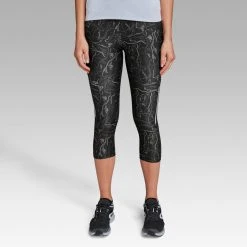Kalenji Run Dry+ Running Cropped Bottoms - Breathable & Lightweight for Women | Flash Sale 28 Kalenji Running Cropped Bottoms Run Dry+