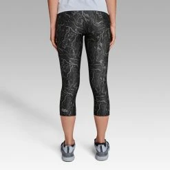 Kalenji Run Dry+ Running Cropped Bottoms - Breathable & Lightweight for Women | Flash Sale 30 Kalenji Running Cropped Bottoms Run Dry+