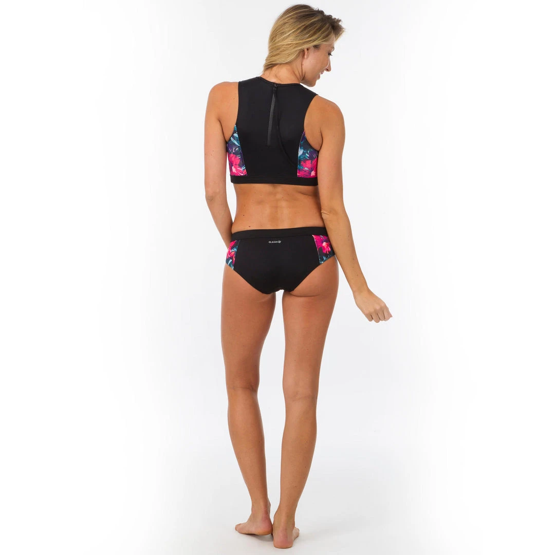 Olaian Carla Bikini Top with Back Zipper & Detachable Hydrophobic Cups | Stylish Swimwear for Women 9 Olaian Bikinis, Boardshorts Carla Bikini Top With Back Zipper And Detachable Hydrophobic Cups