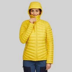 New 🤩 Forclaz Trek 100 Down Jacket - 23°F Packable Puffer for Backpacking & Outdoor Adventures ⌛ 41 Down Jackets Forclaz Trek 100 23°F Down Packable Puffer Backpacking Jacket