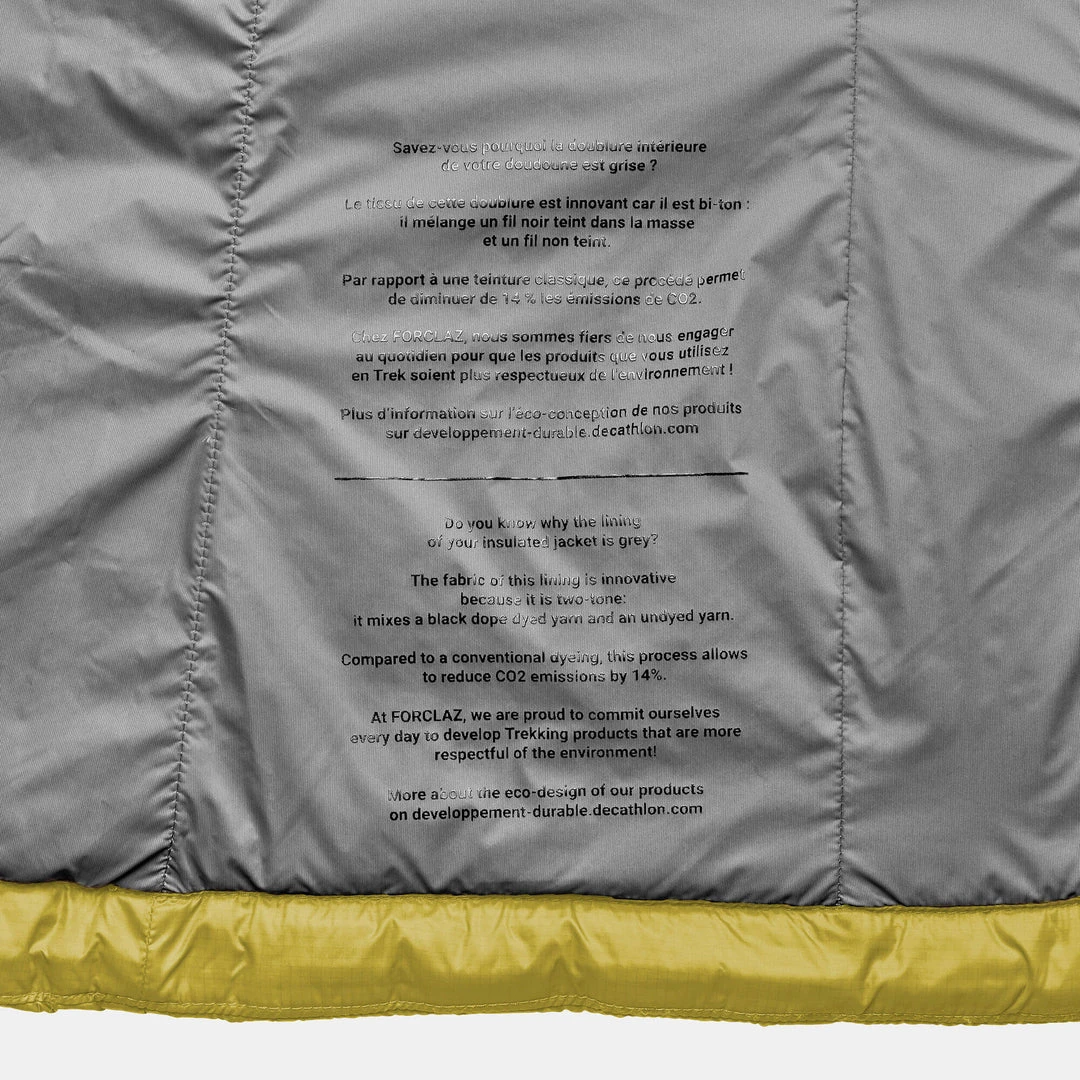 New 🤩 Forclaz Trek 100 Down Jacket - 23°F Packable Puffer for Backpacking & Outdoor Adventures ⌛ 15 Down Jackets Forclaz Trek 100 23°F Down Packable Puffer Backpacking Jacket