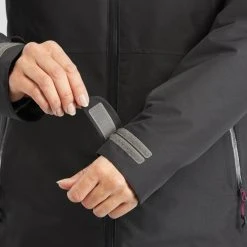 Forclaz Jackets Travel 500, 18°F Waterproof 3-in-1 Comfort Backpacking Jacket, Women's