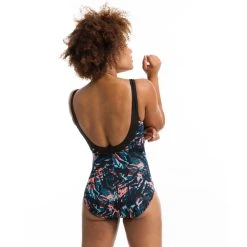 Nabaiji Karli, One Piece Body-Sculpting Aquafitness Swimsuit, Women's