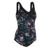 Nabaiji Karli, One Piece Body-Sculpting Aquafitness Swimsuit, Women's