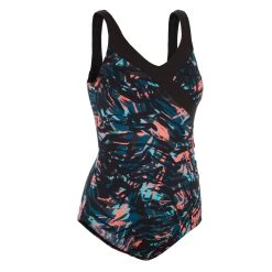 Nabaiji Karli, One Piece Body-Sculpting Aquafitness Swimsuit, Women's