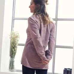 Best Deal Women's Long-Sleeved Organic Cotton Yoga T-Shirt by Kimjaly | Eco-Friendly & Comfortable 59 Shirts Kimjaly, Long-Sleeved Organic Cotton Yoga T-Shirt, Women's