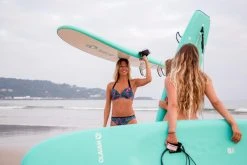 Olaian Bikinis, Boardshorts Elena Push-Up Swimsuit Top With Fixed Padded Cups