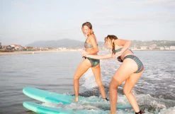 Olaian Bikinis, Boardshorts Elena Push-Up Swimsuit Top With Fixed Padded Cups