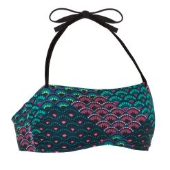 Olaian Laura, Swimsuit Bandeau With Removable Padded Cups, Women's Bikinis, Boardshorts