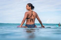 Deals Olaian Niki, Low-Waisted Surf Swimsuit Bottoms, Women's