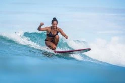 Deals Olaian Niki, Low-Waisted Surf Swimsuit Bottoms, Women's