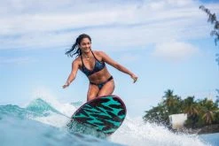 Deals Olaian Niki, Low-Waisted Surf Swimsuit Bottoms, Women's