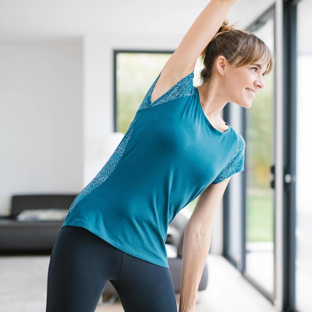 Nyamba 520 Gentle Gym And Pilates T-Shirt - Comfortable & Stylish Workout Top 35 Nyamba 520 Gentle Gym And Pilates T-Shirt Shirts