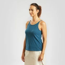 Tanks Quechua NH500 Fresh, Hiking Tank Top, Women’s