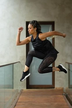 Domyos 921, 7/8 Cardio Fitness Leggings, Women's