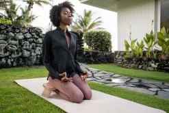 Kimjaly Bottoms Domyos Seamless 7/8 Yoga Leggings