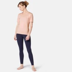 Nyamba Shirts 510 Regular-Fit Gentle Gym And Pilates T-Shirt