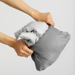 Forclaz Trek 100, Light Synthetic Down Hiking Jacket, Women's Down Jackets