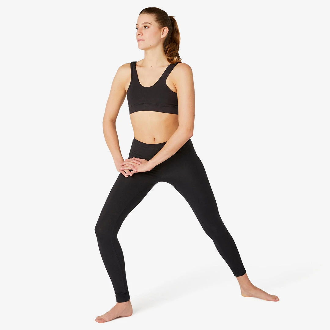 Discount Domyos 100 Cotton Sports Bra for Women - Comfortable & Breathable 2 Domyos 100, Cotton Sports Bra, Women's