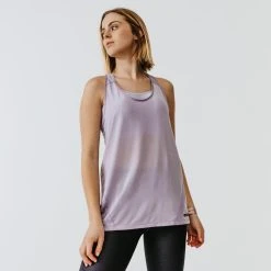 Tanks Kalenji Run Light, Running Tank Top, Women's