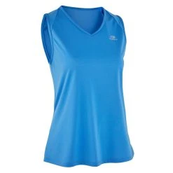 Kalenji Tanks Dry, Breathable Short Sleeve Running Tank Top, Women's