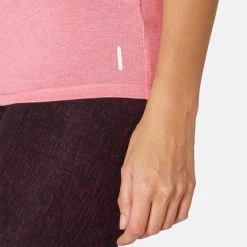 Shirts Nyamba 500, Pilates And Gentle Gym Slim-Fit T-Shirt, Women's