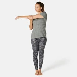 Nyamba Shirts Pilates And Gentle Gym Regular-Fit Sport T-Shirt 500