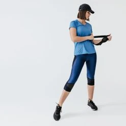 Kalenji Run Dry+ Feel Cropped Running Pants