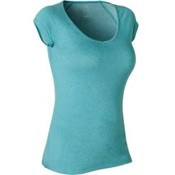 Shirts Nyamba 500, Pilates And Gentle Gym Slim-Fit T-Shirt, Women's