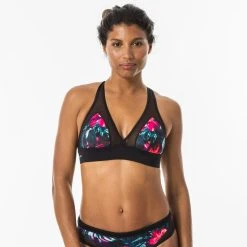 Olaian Bikinis, Boardshorts Isa Bikini Swimsuit Top With Adjustable Back