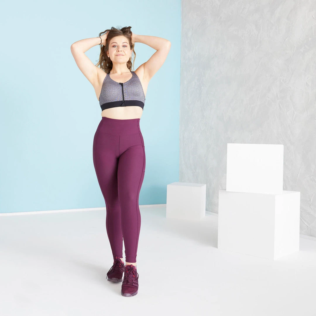 Budget Domyos Zip-Up High-Support Sports Bra - Perfect for Intense Workouts 7 Domyos Sport Bras Zip-Up High-Support Sports Bra