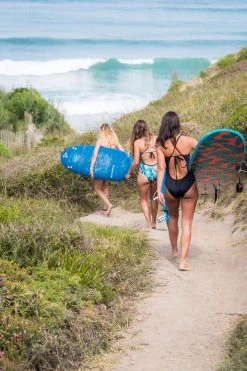 Olaian Andrea One Piece Surfing Swimsuit With Open X Or H Back Swimsuits