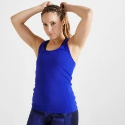 Domyos Tanks Racerback Workout Tank Top, Women's