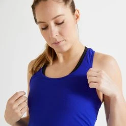 Domyos Tanks Racerback Workout Tank Top, Women's