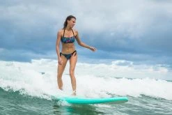 Olaian Laura, Swimsuit Bandeau With Removable Padded Cups, Women's Bikinis, Boardshorts