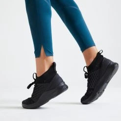 Domyos 920, Cardio Fitness Leggings, Women's Bottoms